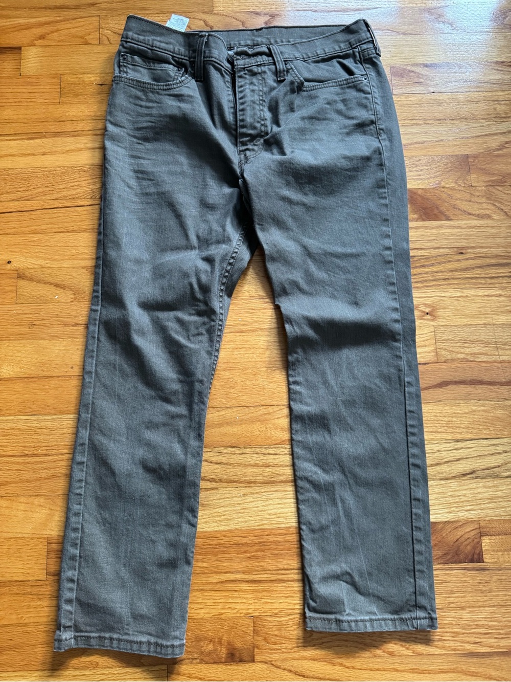 Levi's Men's Straight Jeans in Charcoal